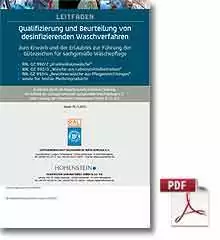 Hohensteiner-Institut, Qualifizierung und Beurteilung von desinfizierenden Waschverfahren zum Erwerb und der Erlaubnis zur Führung der Gütezeichen für sachgemäße Wäschepflege