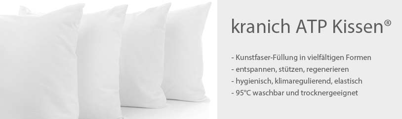 Lagerungskissen, Positionierungskissen mit hygienischer Kunstfaser-Füllung Lagerungskissen, Positionierungskissen mit hygienischer Kunstfaser-Füllung