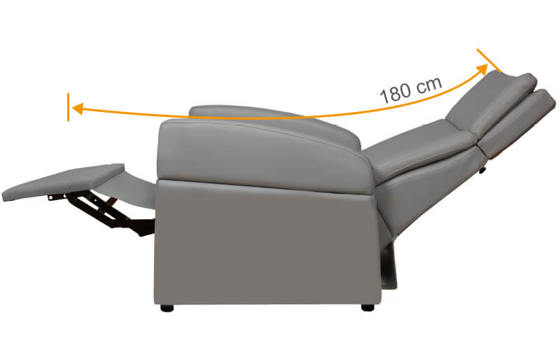 VIANDO-XXL-Sessel für Schwergewichtige Patienten / Körperbehinderte, Pflegefälle