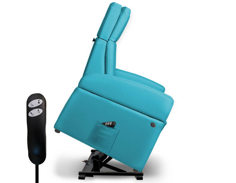 XL-Pflegesessel / Patientensessel mit Aufstehhilfe schwerere Menschen mit höherem Körpergewicht bis zu 200 kg