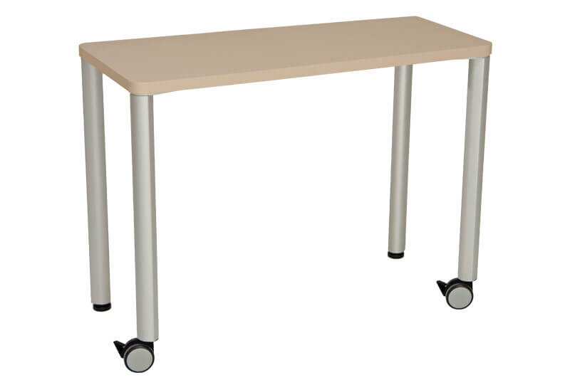 Mobiler Tisch in 125x45 cm