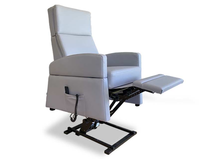 Hebesessel mit höhenverstellbarer Sitzfläche / Liftfunktion