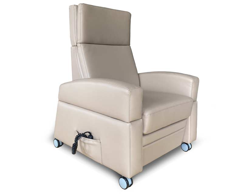 Sessel mit Hebefunktion-Rollen / Räder für Mobilitaet