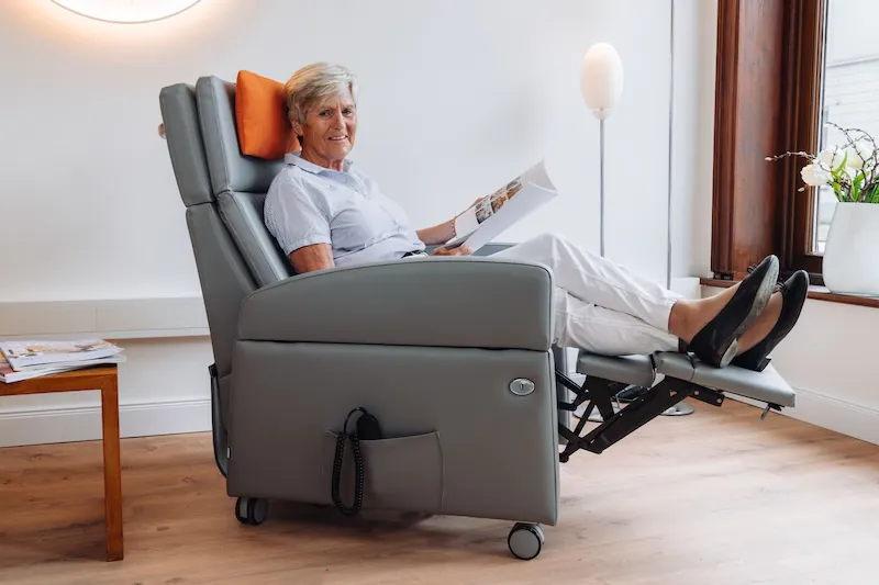 Bequemes Sitzen und Liegen durch ergonomische Polsterung